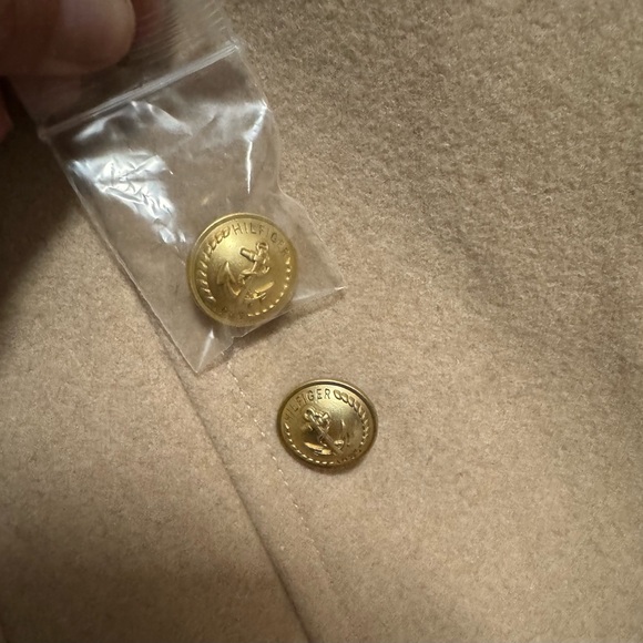 NWT Tommy Hilfiger Beige Wool Trench Coat 🧥 - Picture 5 of 5